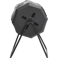 VIDAXL - Bac à compost de jardin noir 73x64x95 cm 160 l