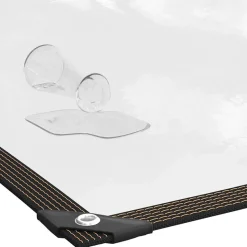 VIDAXL - Bâche transparente avec œillets 6x12 m polyéthylène