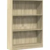 VIDAXL - Bibliothèque chêne sonoma 80x24x109 cm bois d'ingénierie