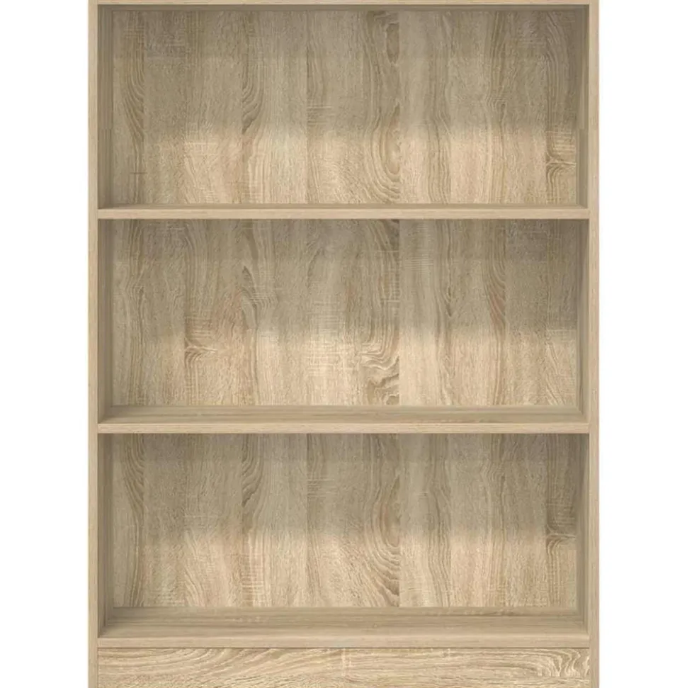 VIDAXL - Bibliothèque chêne sonoma 80x24x109 cm bois d'ingénierie