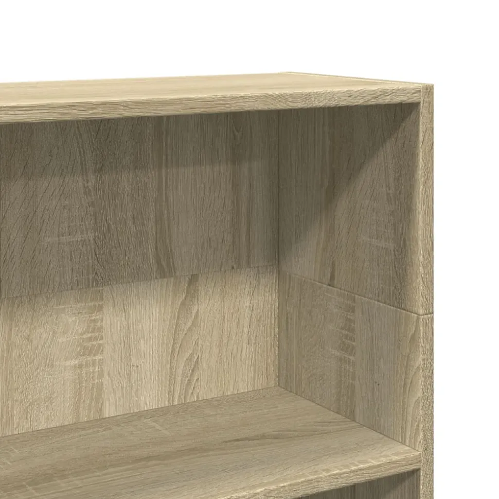 VIDAXL - Bibliothèque chêne sonoma 80x24x109 cm bois d'ingénierie