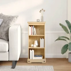 VIDAXL - Bibliothèque corona 46x29x100 cm bois de pin massif