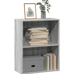 VIDAXL - Bibliothèque sonoma gris 60x30x77 cm bois d'ingénierie