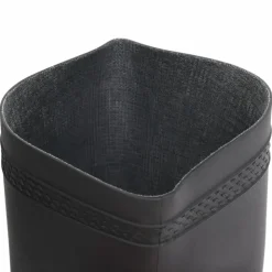 VIDAXL - Bottes de pluie noir taille 45 pvc