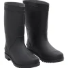 VIDAXL - Bottes de pluie noir taille 43 pvc
