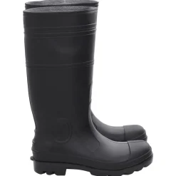 VIDAXL - Bottes de pluie noir taille 41 pvc