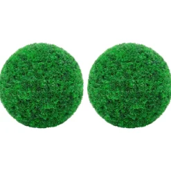 VIDAXL - Boules de buis artificielles 2 pcs 35 cm