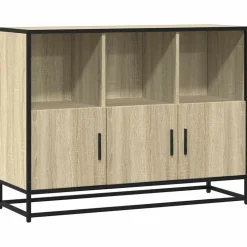 VIDAXL - Buffet chêne sonoma 100x35x76 cm bois d'ingénierie