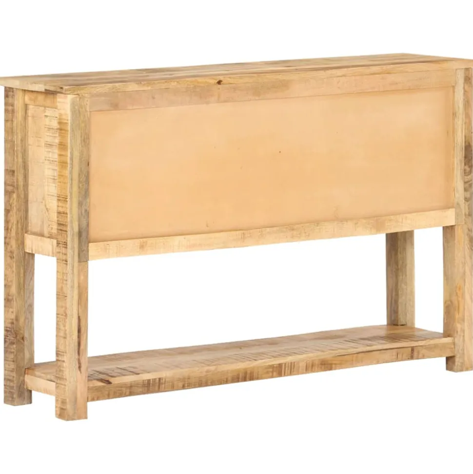 VIDAXL - Buffet 120x30x76 cm bois de manguier brut