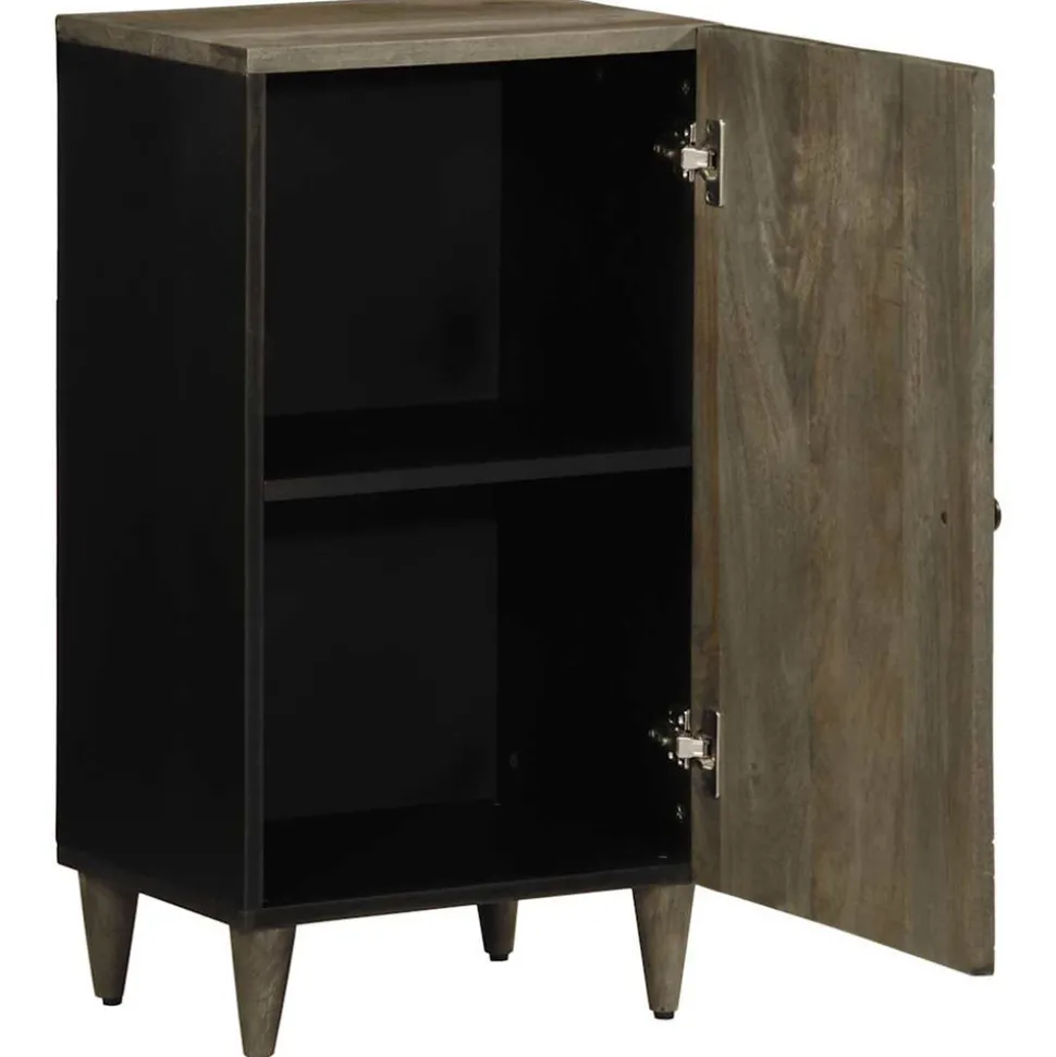 VIDAXL - Buffet 40x33x75 cm bois massif de manguier
