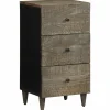 VIDAXL - Buffet 40x33x75 cm bois massif de manguier