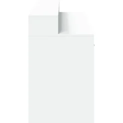 VIDAXL - Bureau avec lumières led blanc 160x55x91 cm bois d'ingénierie