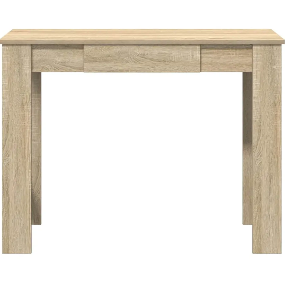 VIDAXL - Bureau chêne sonoma 100x45x75 cm bois d'ingénierie