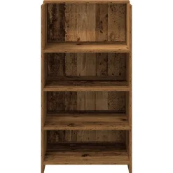 VIDAXL - Bureau de réception vieux bois 55x50x103,5 cm bois d'ingénierie