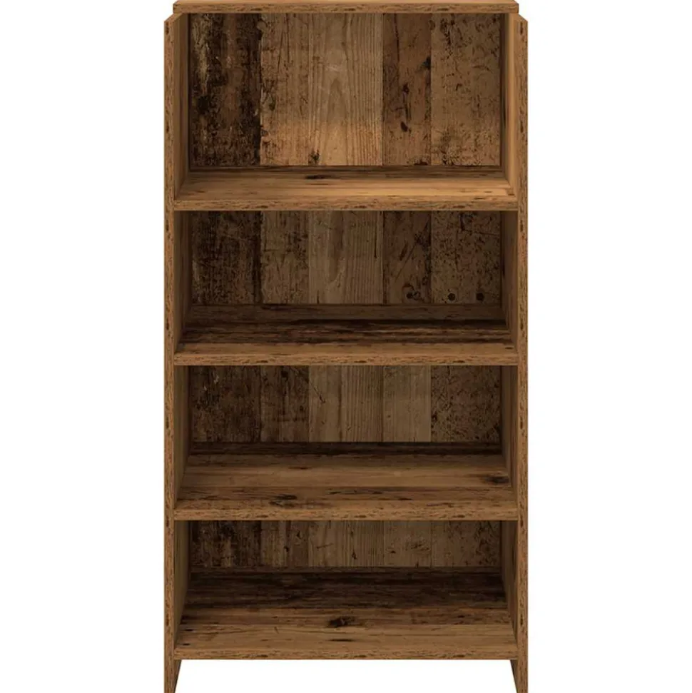 VIDAXL - Bureau de réception vieux bois 55x50x103,5 cm bois d'ingénierie