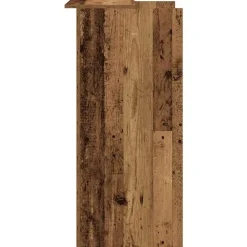 VIDAXL - Bureau de réception vieux bois 55x50x103,5 cm bois d'ingénierie