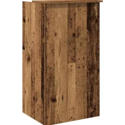 VIDAXL - Bureau de réception vieux bois 55x50x103,5 cm bois d'ingénierie