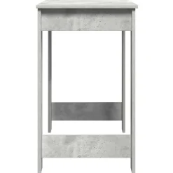 VIDAXL - Bureau gris béton 100x45x75 cm bois d'ingénierie