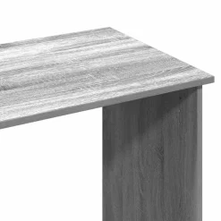 VIDAXL - Bureau sonoma gris 80x40x75 cm bois d'ingénierie