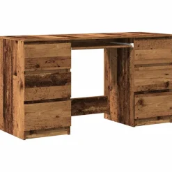 VIDAXL - Bureau vieux bois 140x50x77 cm bois d'ingénierie