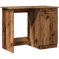 VIDAXL - Bureau vieux bois 100x50x76 cm bois d'ingénierie