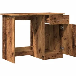 VIDAXL - Bureau vieux bois 100x50x76 cm bois d'ingénierie
