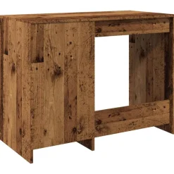 VIDAXL - Bureau vieux bois 100x50x76 cm bois d'ingénierie