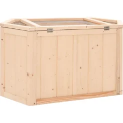VIDAXL - Cage à hamster 80x40x43 cm bois massif de sapin
