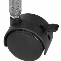 VIDAXL - Cage à oiseaux avec toit acier noir 66 x 66 x 155 cm