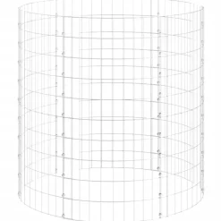 VIDAXL - Composteur de jardin ø100x100 cm acier galvanisé