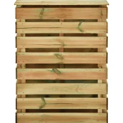 VIDAXL - Composteur de jardin à lattes 4 pcs 80x50x100 cm pin imprégné