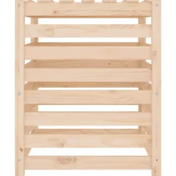 VIDAXL - Composteur 63,5x63,5x77,5 cm bois massif de pin