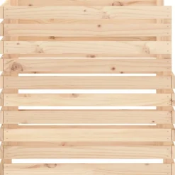 VIDAXL - Composteur 80x80x78 cm bois massif de pin