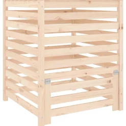 VIDAXL - Composteur 82,5x82,5x99,5 cm bois massif de pin