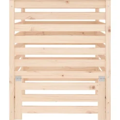 VIDAXL - Composteur 82,5x82,5x99,5 cm bois massif de pin