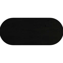 VIDAXL - Dessus de table 140x60x2 cm bois de chêne massif ovale