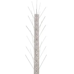 VIDAXL - Ensemble de 10 pointes à 5 rangées contre oiseaux inox 5 m