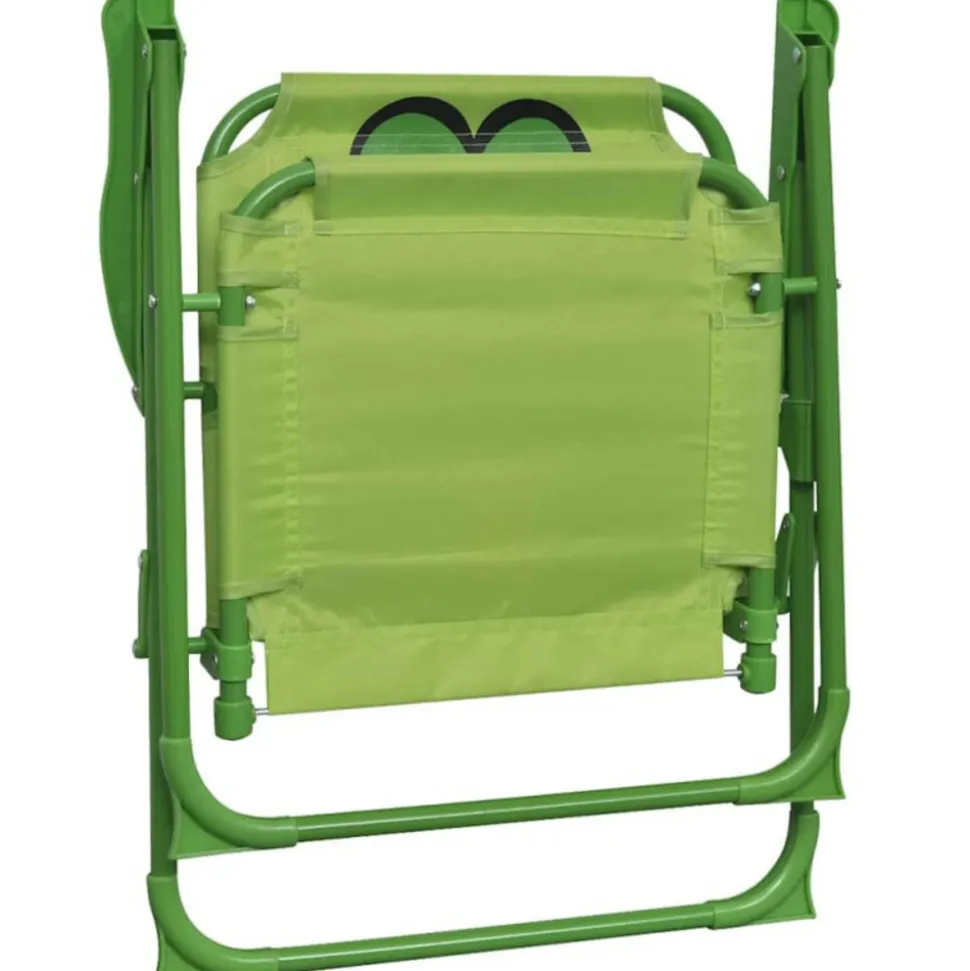 VIDAXL - Ensemble de bistro avec parasol pour enfants 3 pcs vert