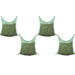VIDAXL - Filet à foin 4 pcs carré 0,9 x 1 m pp