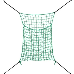 VIDAXL - Filet à foin 2 pcs rectangulaire 0,9 x 1 m pp