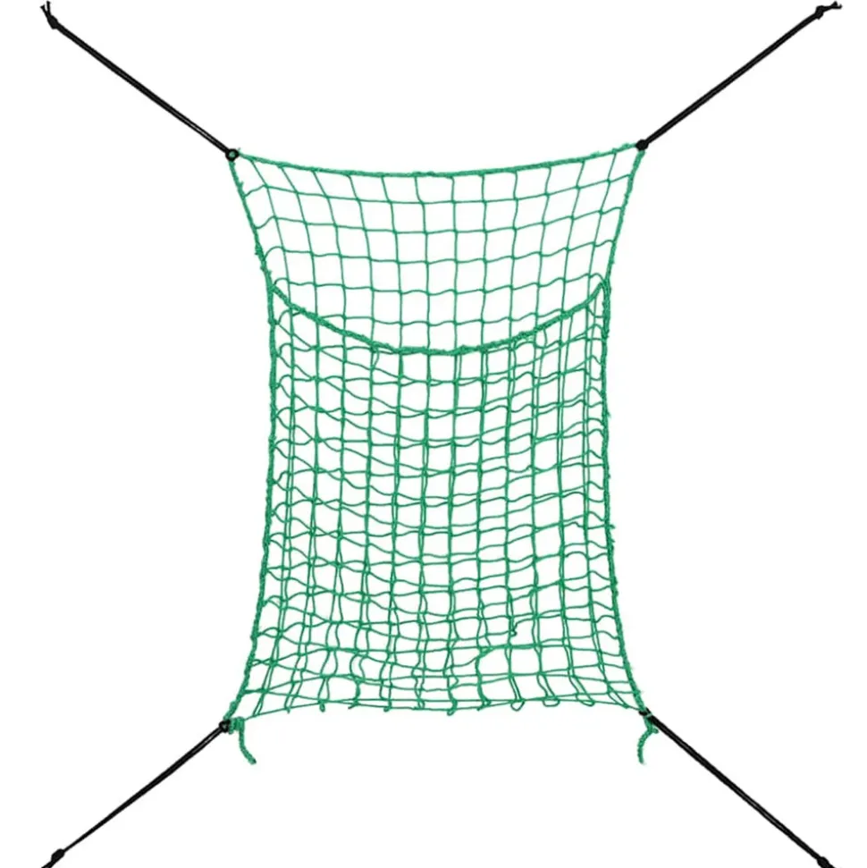 VIDAXL - Filet à foin 2 pcs rectangulaire 0,9 x 1,5 m pp