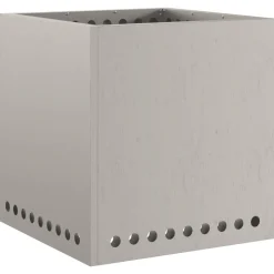 VIDAXL - Foyer sans fumée carré 48x48x50 cm en acier résistant aux intempéries