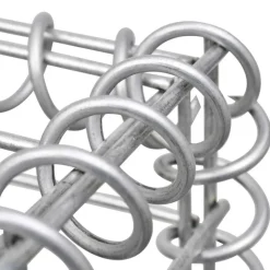 VIDAXL - Garage tondeuse à gazon lit surélevé 110x80x60 cm fil en acier