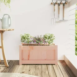 VIDAXL - Jardinière 60x31x31 cm bois massif douglas