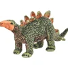 VIDAXL - Jouet en peluche dinosaure stegosaurus vert et orange xxl