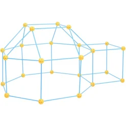 VIDAXL - Kit de construction de fort pour enfants 72 pcs