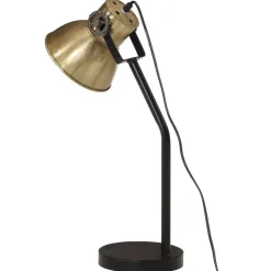 VIDAXL - Lampe de bureau 25 w laiton antique 17x17x60 cm e27
