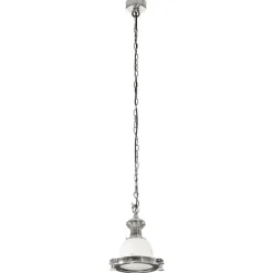 VIDAXL - Lampe suspendue 24x24x137 cm aluminium