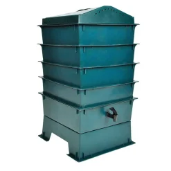VIDAXL - Lombricomposteur 4 plateaux 42 x 42 x 60 cm