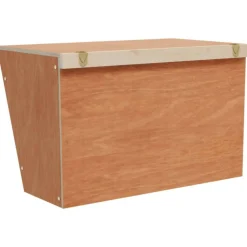 VIDAXL - Mangeoire à foin pour lapins 37x18,5x23 cm bois massif sapin